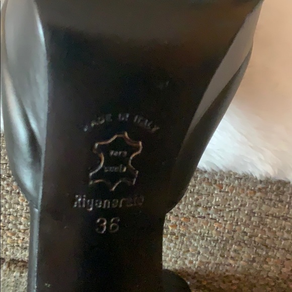 BNWOT Charles David Platform Peep Toe Heel - Picture 4 of 7